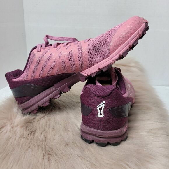 INOV8 Trailtalon 235 Light Pink Trail Running Shoes Women Size 8 - Picture 5 of 10